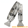 Stainless Steel Hose Clip With Handle American Type Ear Hose Clamp