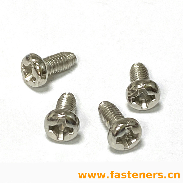 ASME B18.6.4 Type II Cross Recessed Round Head Tapping Screws