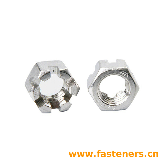 ISO/R288 Slotted And Castle Nuts With Metric Thread