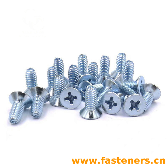 UNI 8113 Cross Recessed Countersunk Head Forming Screws