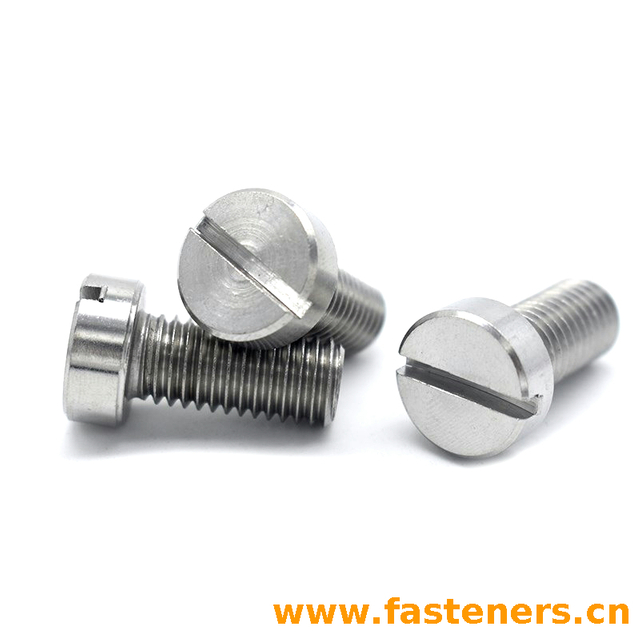 ISO1207 Slotted Cheese Head Screws