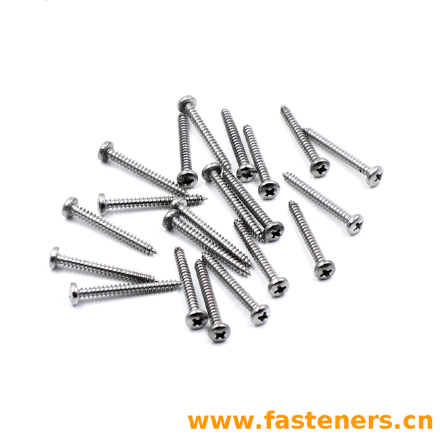 ISO7049 Cross Recessed Pan Head Tapping Screws