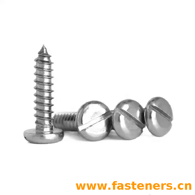 ANSI/ASME B 18.6.1 Slotted Pan Head Wood Screws