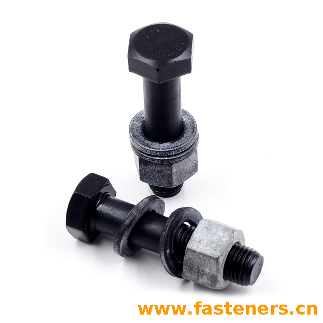 DIN6914 High Strength Hexagon Bolts With Large Widths Across Flats For Structural Bolting