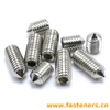DIN914 Hexagon Socket Set Screws With Cone Point