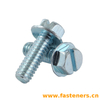 ASME B 18.6.3 Slotted Hexagon Head Flange Screws [Table 32] (ASTM F837, F468)