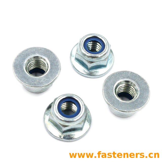 GB/T6183.2 Prevailing Torque Type Hexagon Nuts With Flange (With Non-Metallic Insert)With Fine Pitch Thread