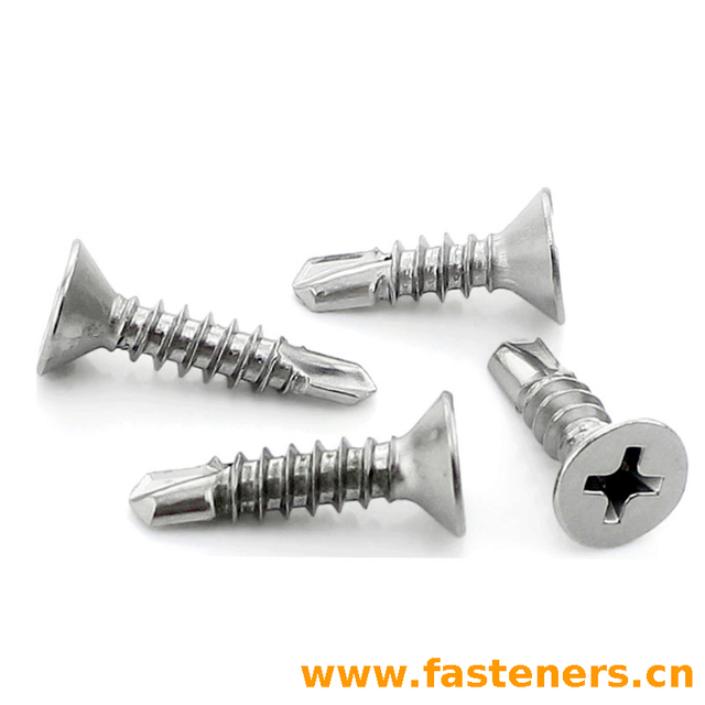 Stainless Steel DIN7504 (P) Countersunk Head Self Drilling Screw
