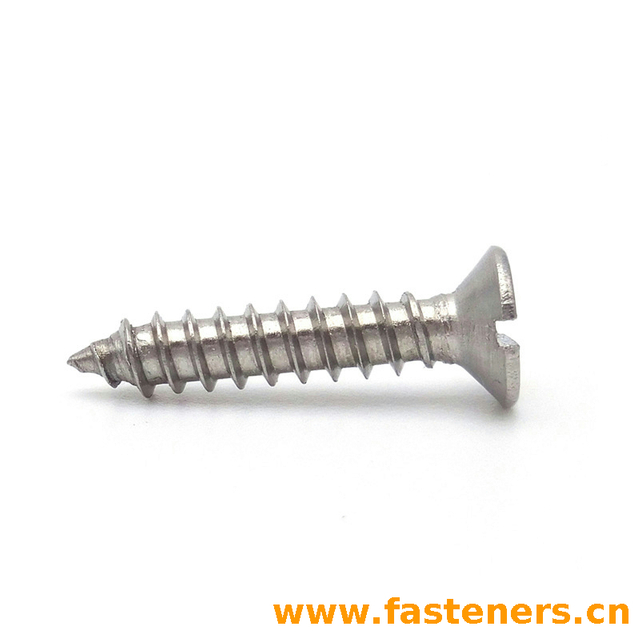IFI502 Metric Slotted Countersunk Head Tapping Screws