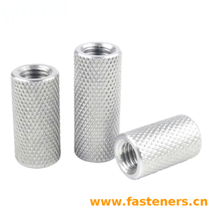 Stainless Steel Extend Long Knurled Round Coupling Nut
