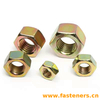 GB/T6170 Hexagon Nuts,Yellow Zinc