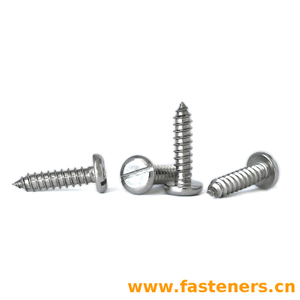 NF E 25-663 Slotted Pan Head Tapping Screws
