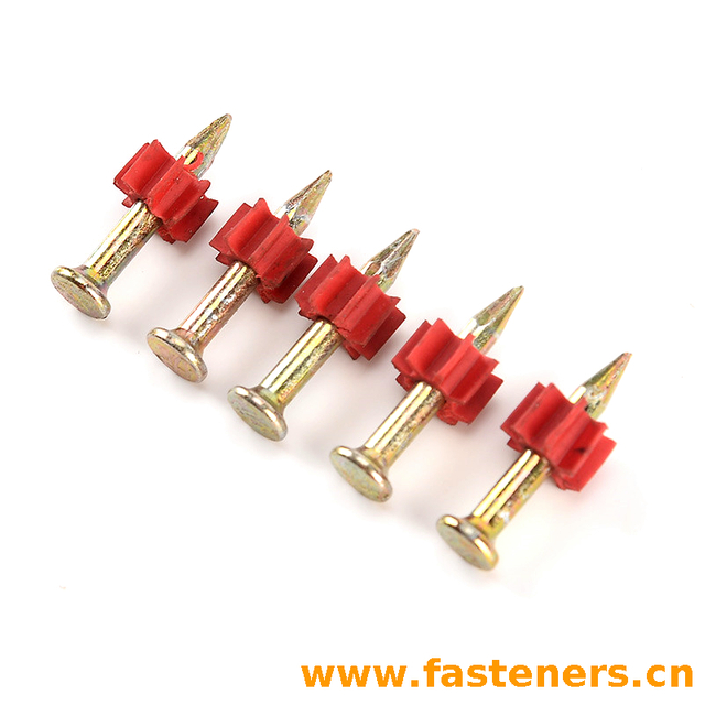 Shooting Nails,High Strength Drive Pins Strong Concrete Nail Shooting Nails Power Actuated Fastener System