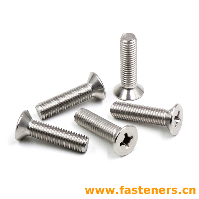 JIS B1111 Cross Recessed Countersunk Head Screws stainless steel 304