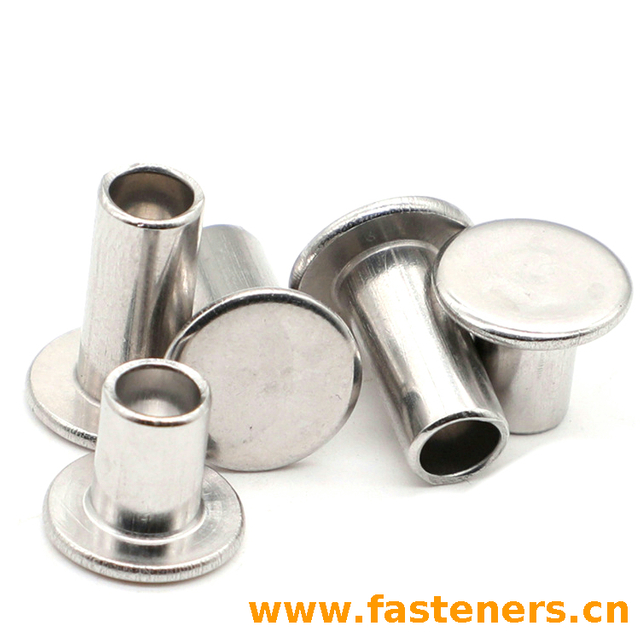 GB875 Thin Head Semi-Tubular Rivets