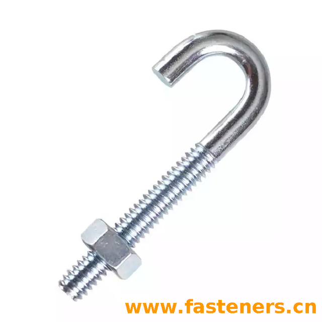 ASME B 18.31.5 (HR) Round Bend Hook Bolts (F468 F593 F1554 A307 A193/A193M A320/A320 SAE J429)