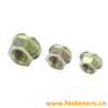 Fastening Devices For Bolt Centering - Form B - Hexagon Nut With Flange DIN 74361-2 (B) - 1982