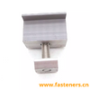 Solar Panel Mounting Mid Aluminum Clamp with Hex Socket Head Cap Screw 