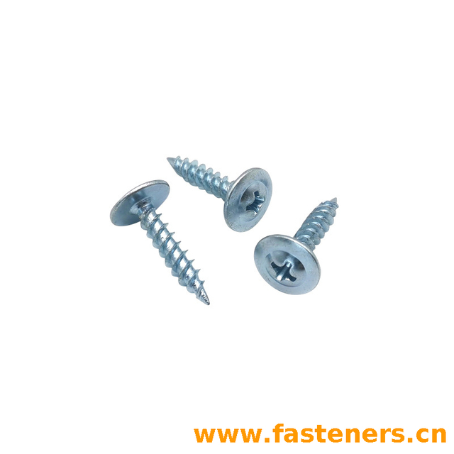 DIN 18182-2 (FN) Wafer Head Double Threaded Drywall Screws