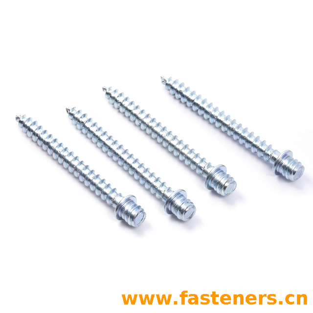 Self Tapping Double End Threaded Hanger Bolts,Wood Screws
