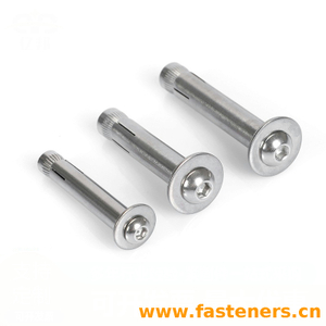 Allen Pan Head Concrete Anchor Bolt,Hex Socket Expansion Anchor Bolt,Sleeve Anchor,Stainless Steel