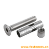 Countersunk Hexagon Socket Expansion Screw,countersunk Head Expansion Screw,sleeve Anchor Bolt,Non-slip Type,304 Stainless Steel 