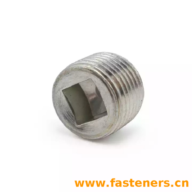 SAE J 531 (130109L) Square Countersunk Headless Filler And Drain Plugs(PTF) - BROACHED