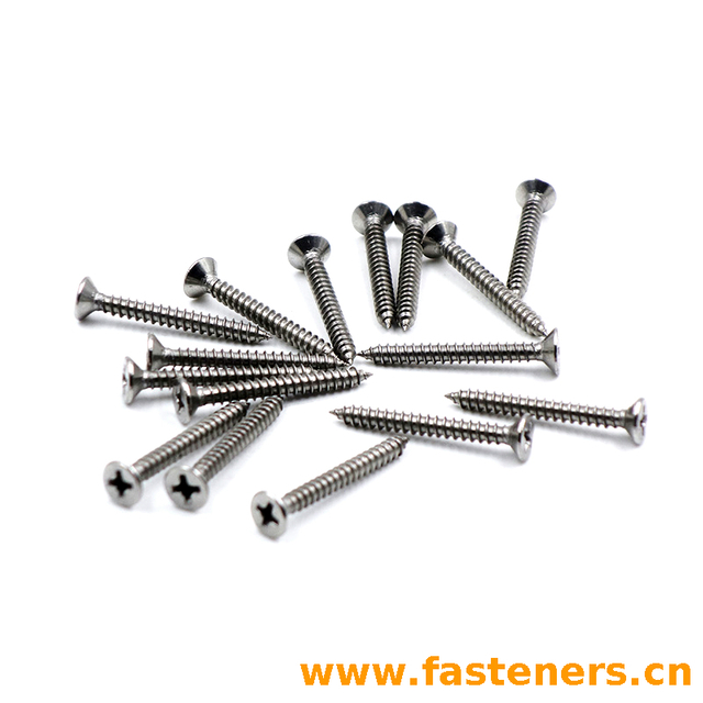 ISO7050 Cross Recessed Countersunk (Flat) Head Tapping Screws