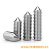 BS2470 Hexagon Socket Set Screws With Cone Point - BSW And BSF Threads