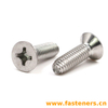 DIN7500(ME) Cross Recessed Countersunk Head Thread Rolling Screws
