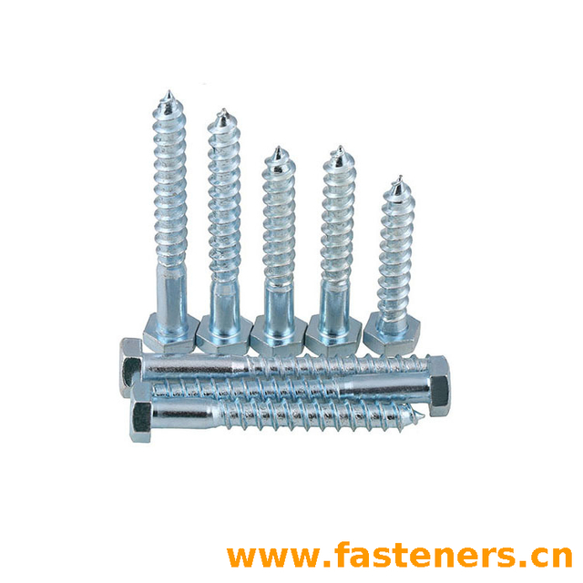 AS/NZS 1393 Coach Screws - Metric Series With ISO Hexagon Heads