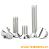 JIS B1101 Slotted Countersunk Head Screws - Table 8