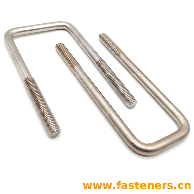 ASME B 18.31.5 (US) U-Bolts Square Bends (F468 F593 F1554 A307 A193/A193M A320/A320 SAE J429)
