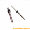 Stainless Steel SS304 A2 Hanger Bolt Screw/ Double End Screw with Wood Thread/Hanger Screws/Dowel Screws for Solar Energy Bracket System 