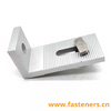 Solar Clamps Aluminum L Foot Adapter Bracket with Hanger Bolt And T Bolt for Roof Mounting System 