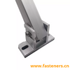 Adjustable Height And Angle Foot Bracket Easy Installation Solar Panel Mounting 