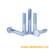 DIN931 Hexagon Head Bolts Half thread，Blue White Zinc