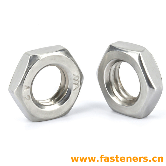 GB53 Hexagon Thin Nuts