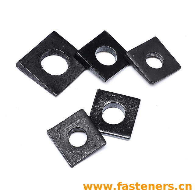 ANSI/ASME B18.23.1 (R1975) Square Beveled Washers (Steel) [Type B]