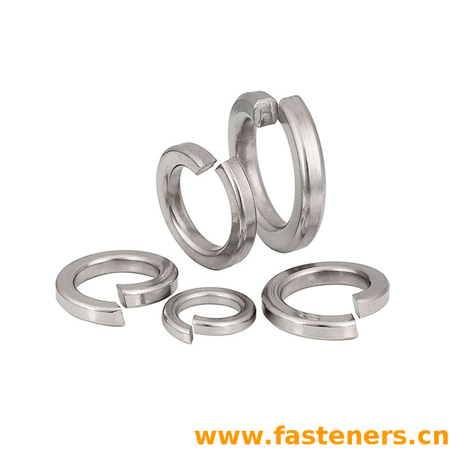 DIN 7980 Spring Lock Washers With Square Ends For Cheese Head Screws