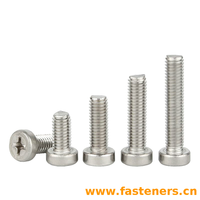 NF E 25-149 Cross Recessed Cheese Head Screws