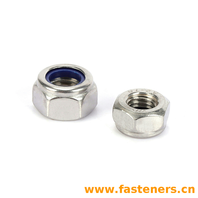 ISO10512 Prevailing Torque Type Hexagon Nuts(with Non-metallic Insert),style 1, with Metric Fine Pitch Thread