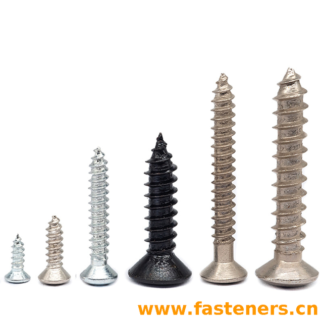 JIS B 1112 Cross Recessed Raised Countersunk Head Wood Screws