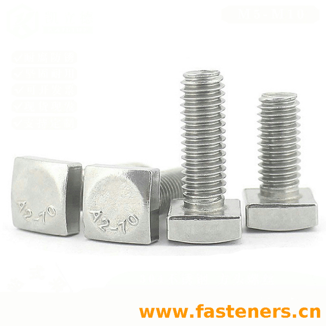 CNS3134 Square Head Bolts (Finished)