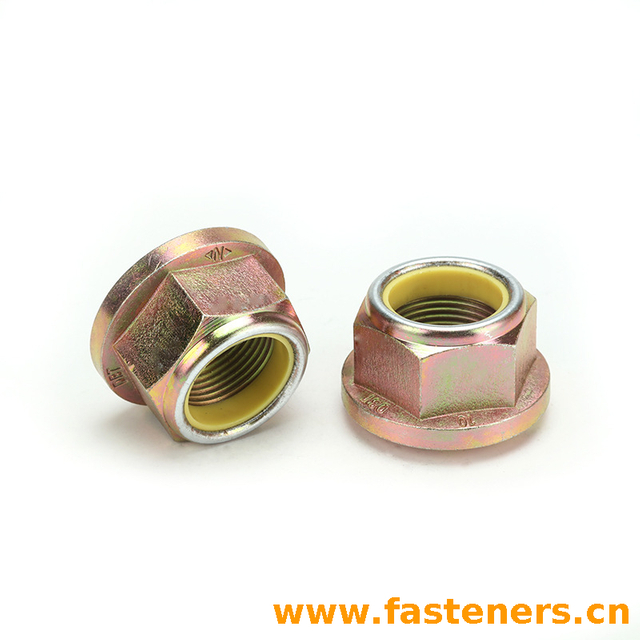 Fastening Devices For Bolt Centering - Form A - Hexagon Spherical Nuts With Flange DIN 74361-2 (A) - 1982