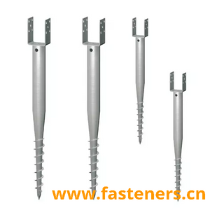 550/730/865mm U-Shaped Series Anchors Ground Piles Screw 