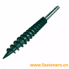 Customized Spray Green Q235B Q355B N Series Solar Anchor Foundation Ground Screw