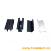 Aluminum Square Mid Clamp End Clamp for Solar Panel Mounting Structure 