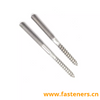 SS304 SS316 Double Threaded Hanger Bolts 