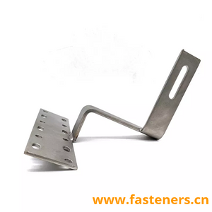 Stainless Steel SS304 430 Sand Blasted Customized Fixed Solar Bracket Roof Hook